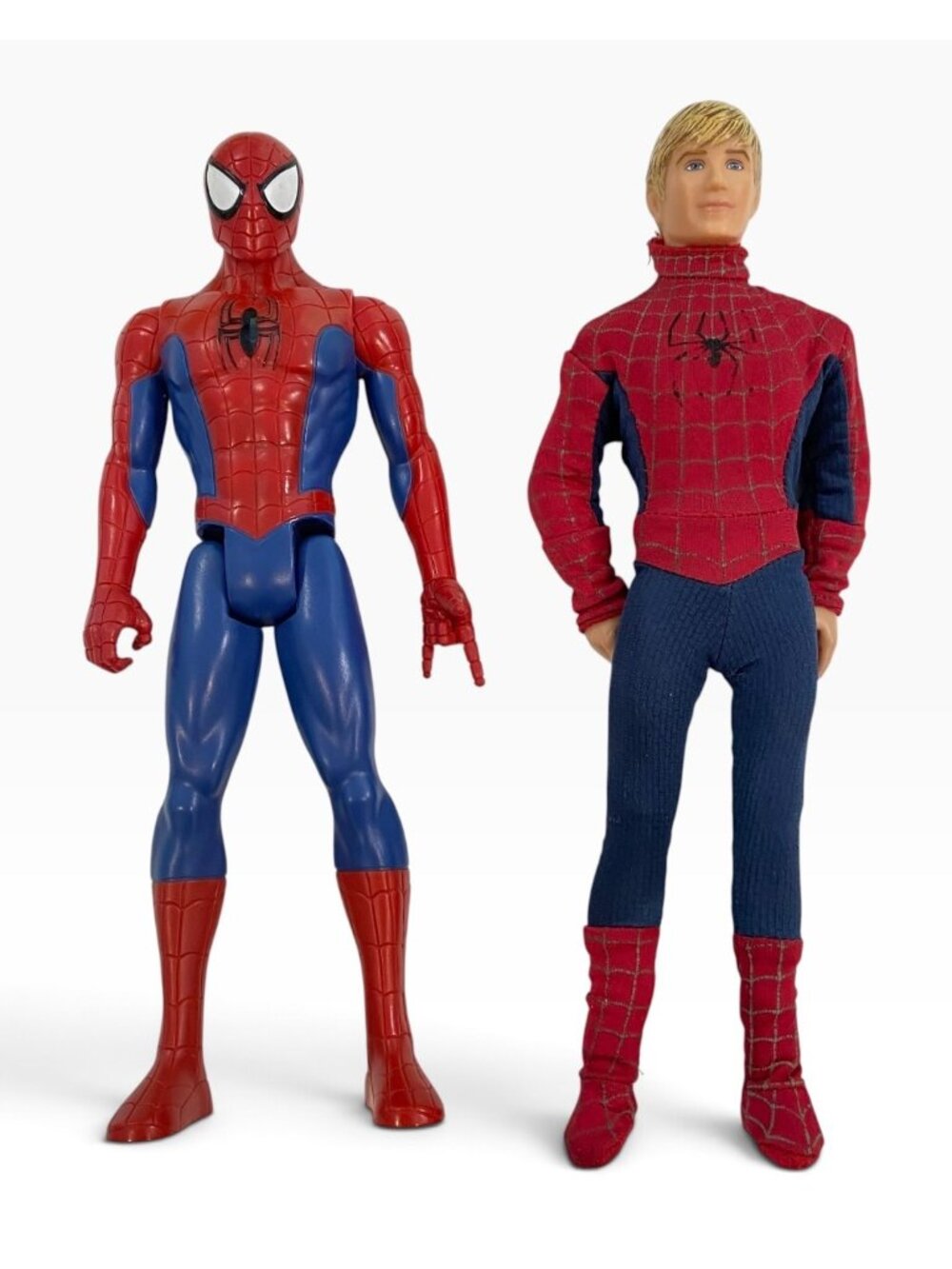 Marvel Hasbro Spider-Man Titan Hero Series E0649 12” Figurines + Cloth Suit Doll
